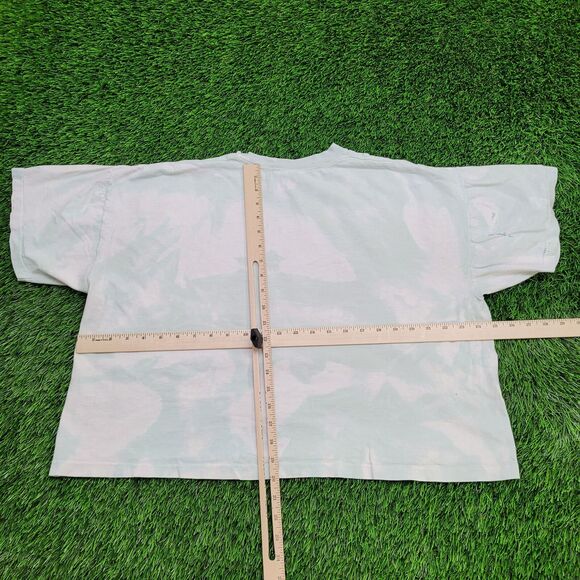 Vintage Walla-Walla Crop-Top Shirt Womens 2XL 25x20 Bleached - Picture 6 of 16